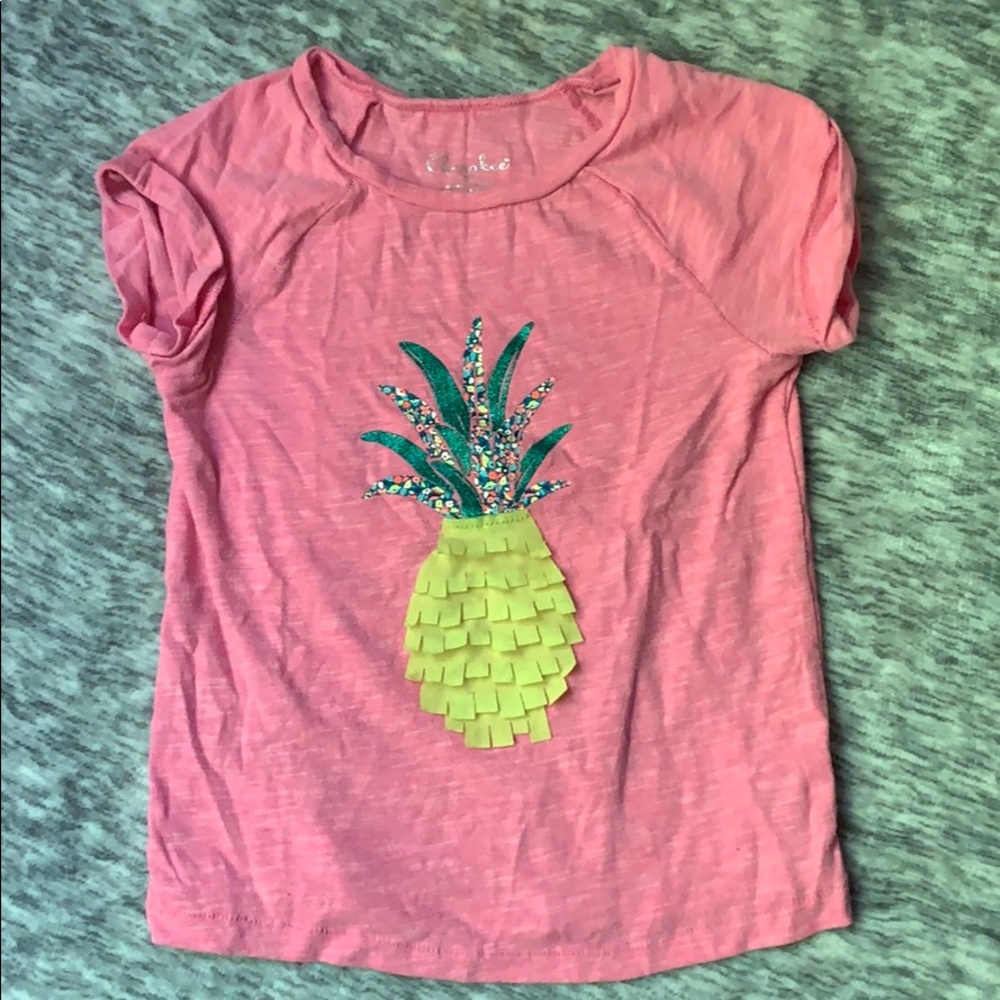 Girls 5T pineapple shirt